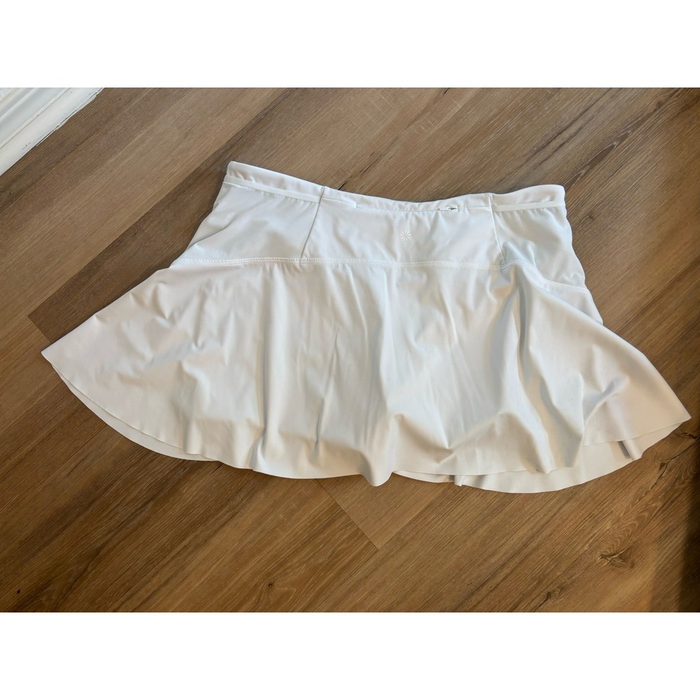 Athleta Skort Skirt Womens XL Match Point Golf Hiking Tennis Modest Pocket Aline - Picture 2 of 10